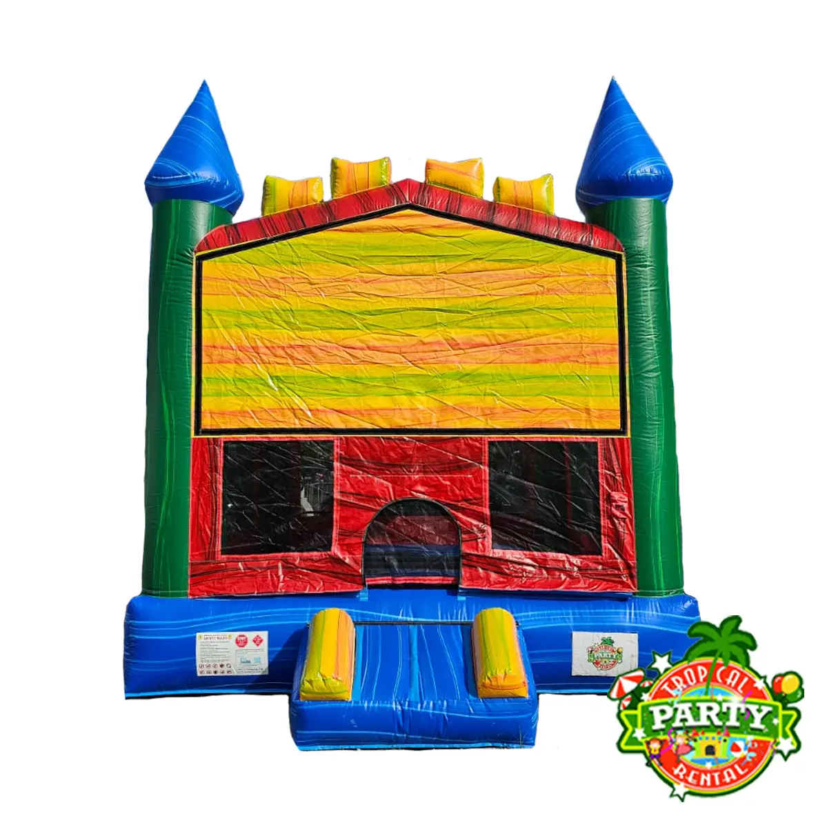Bounce House Multicolor