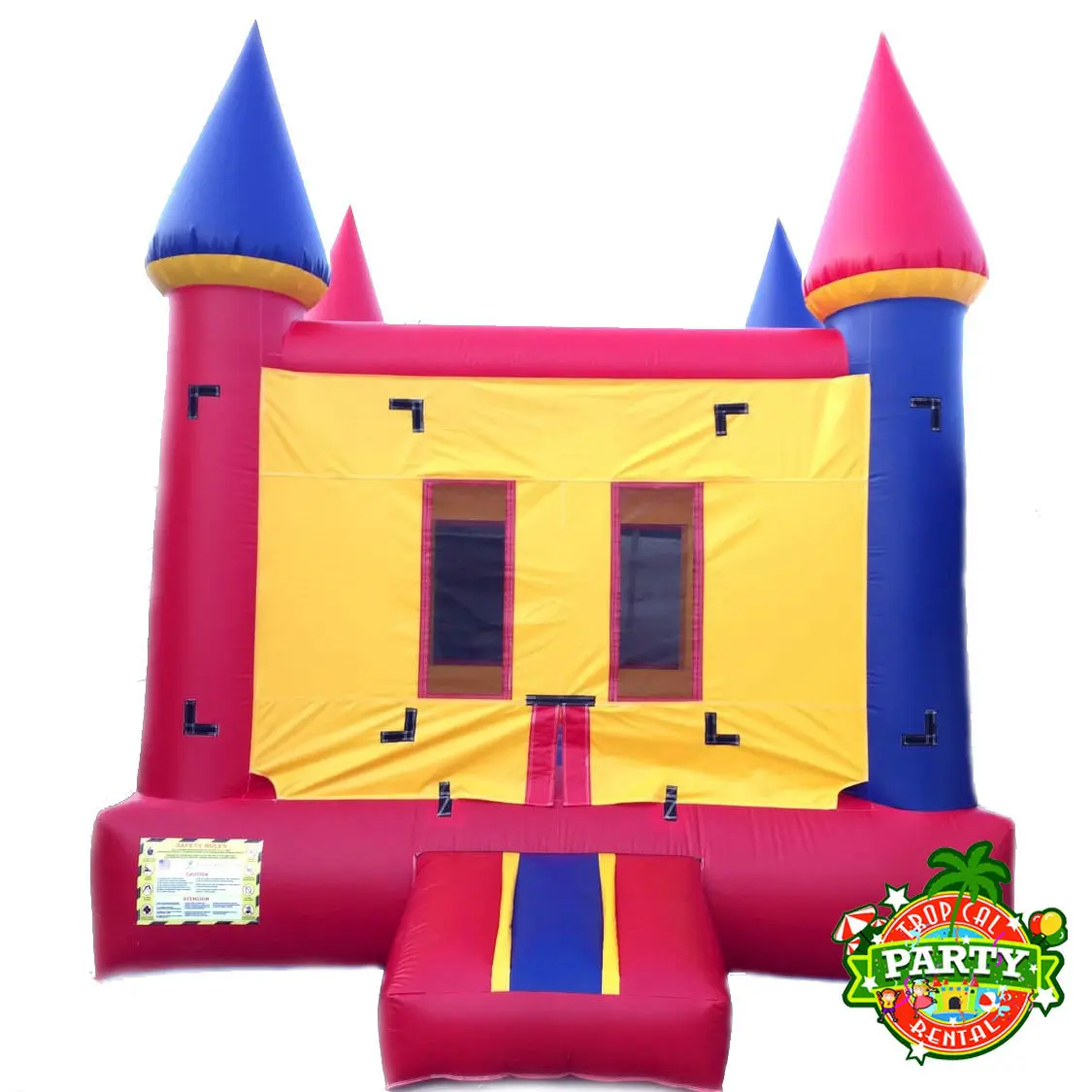 Bounce House Red