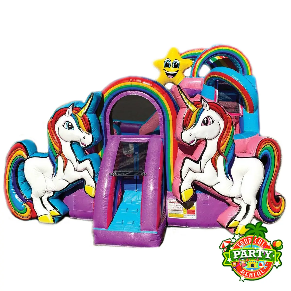 Bounce House Slide Unicorn